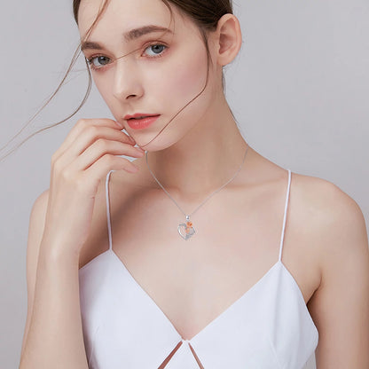Cross Necklace 925 Sterling Silver Sunflower Pendant Necklaces Birthday Gifts Jewelry for Women Mom Daughter Wife